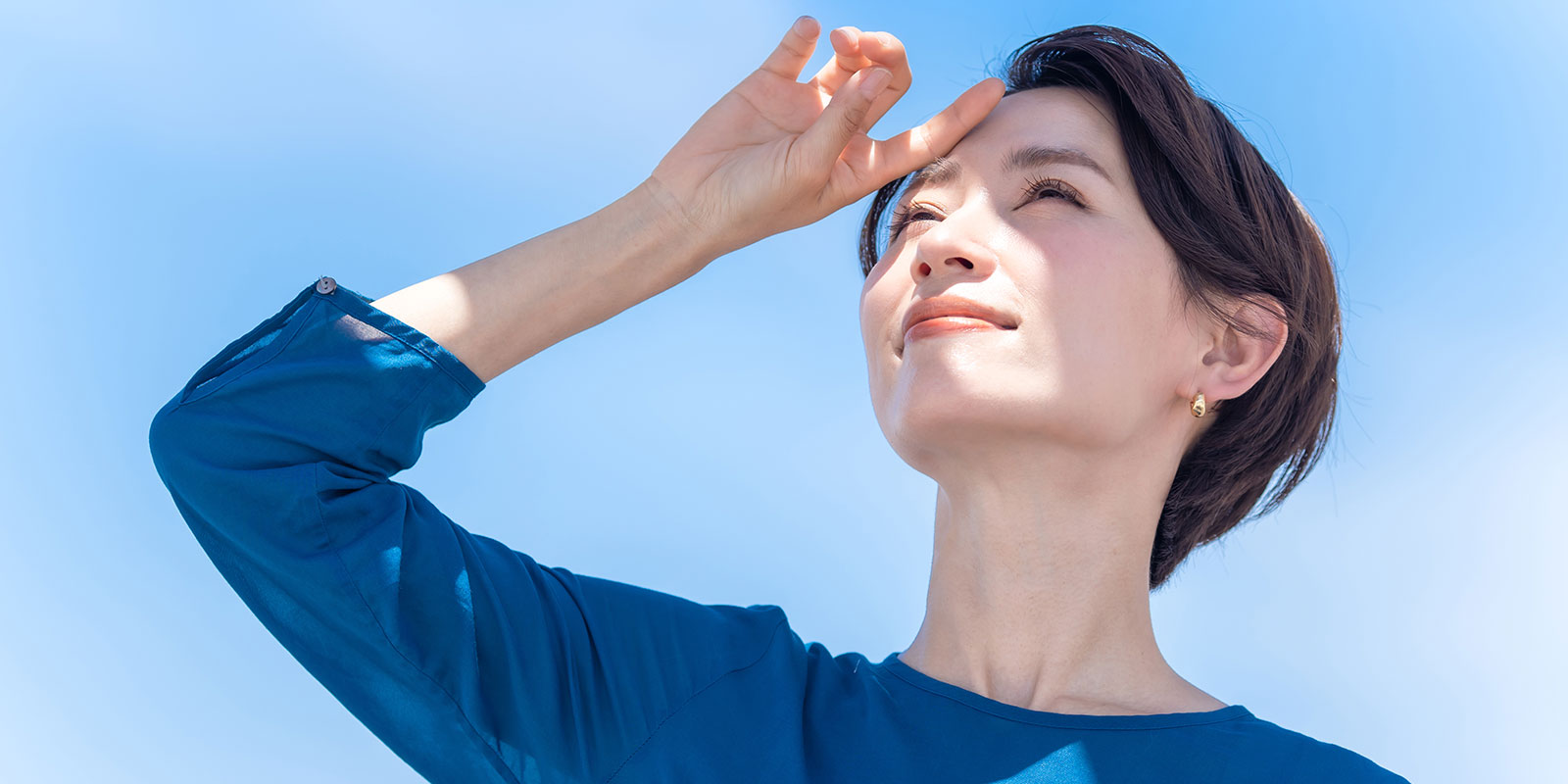 晴れやかな患者様のイメージ